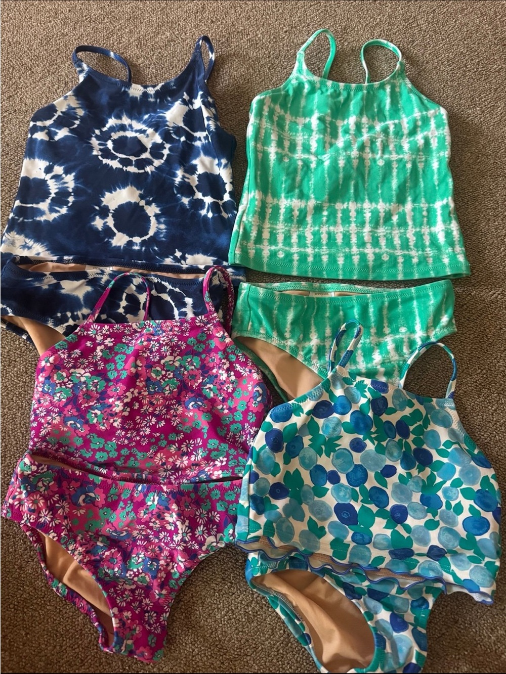 Girls Tankini swim sets